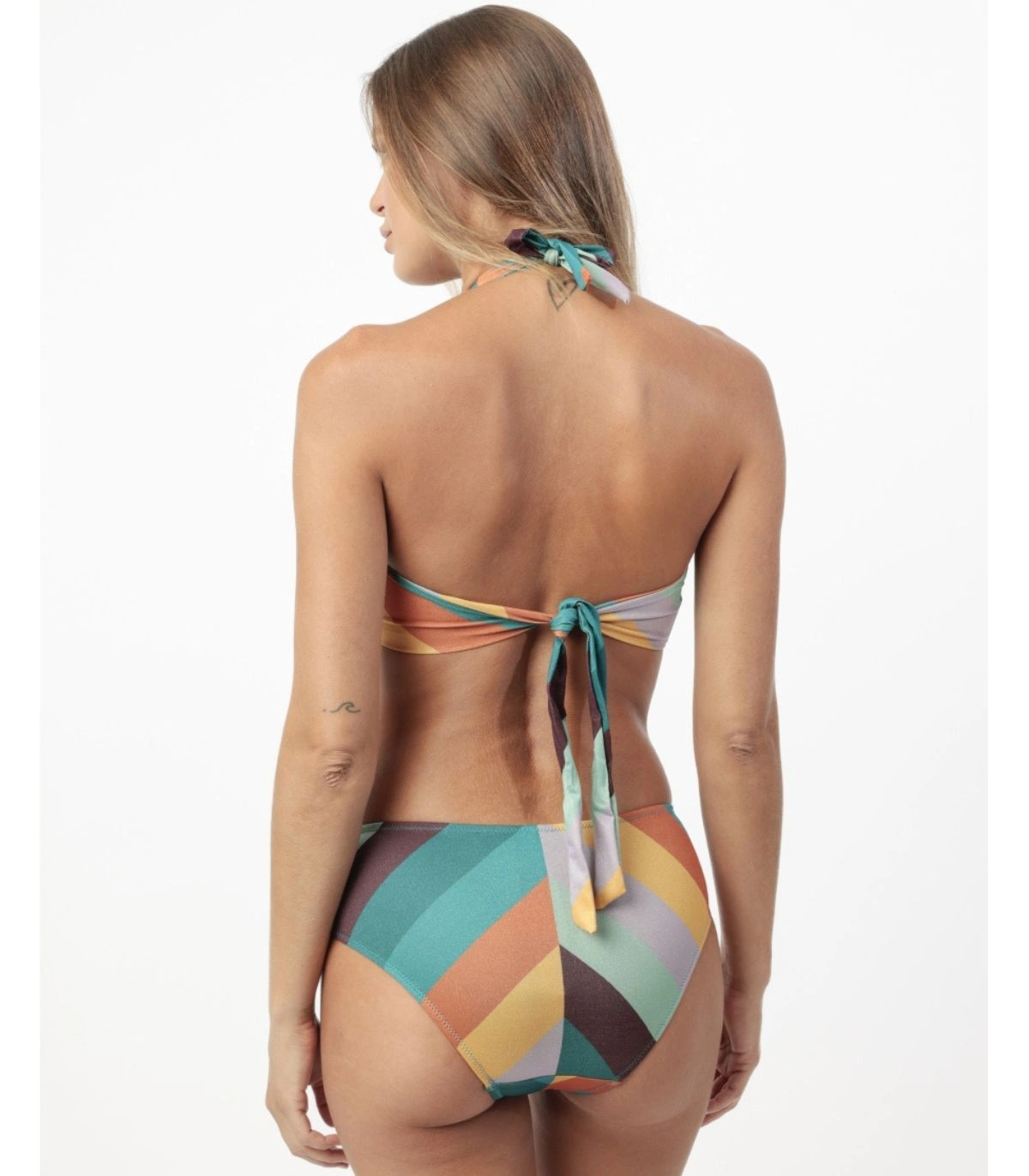 Bikini Halter para Mujer ADMAS Gold Summer