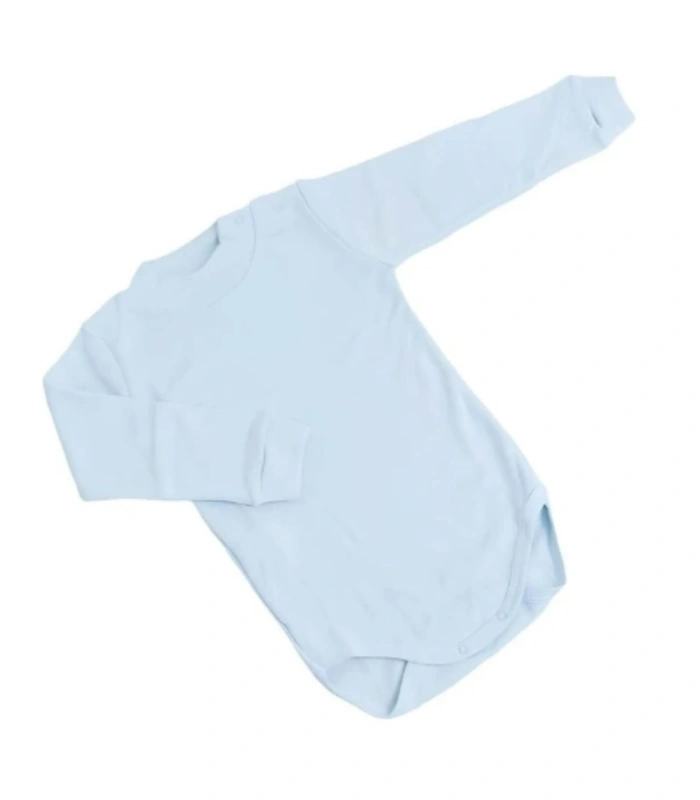 Body de Cuello Semicisne para Bebé Calamaro Baby  Interior Afelpado Suave, Apertura Lateral con Broches