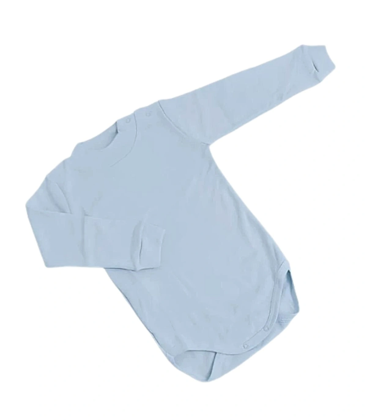 Body de Cuello Semicisne para Bebé Calamaro Baby  Interior Afelpado Suave, Apertura Lateral con Broches