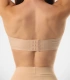 Sujetador Bandeau para Mujer Kehat | Sin Tirantes, Corte Láser sin Costuras, Sin Aros y con Relleno Extraíble