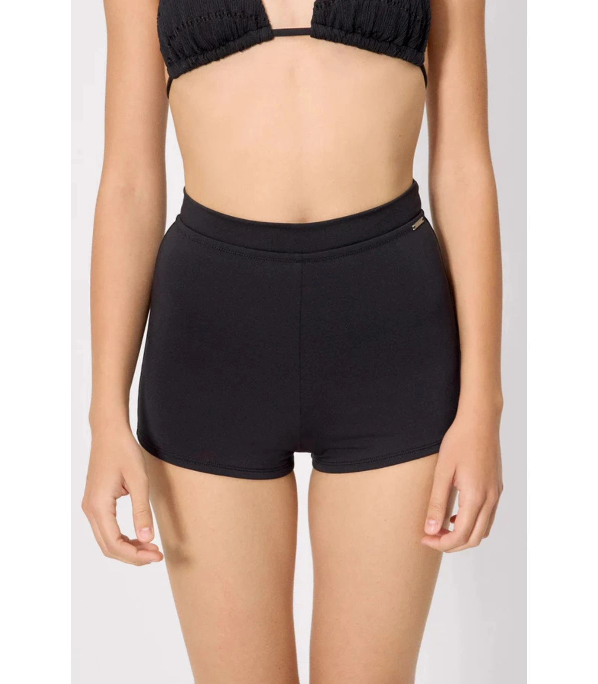 Culotte de Bikini Tipo Short Ysabel Mora Tiro Alto Estilizador, Máxima Cobertura en Glúteos y Tejido Confort 83177