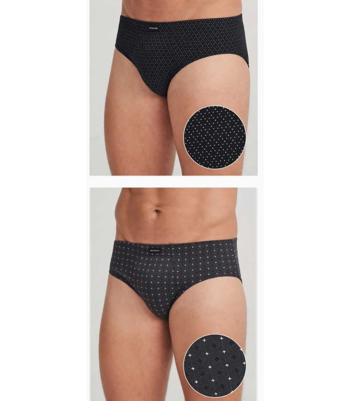 Pack 2 Slip Hombre Estampado S0110 Don Algodón