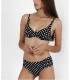 Bikini con Aros para Mujer Admas Life Dots Copa C 15207