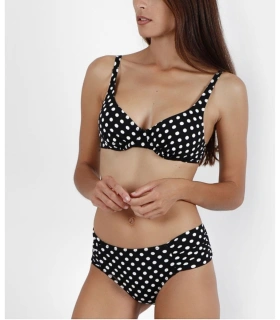 Bikini con Aros para Mujer Admas Life Dots Copa C 15207