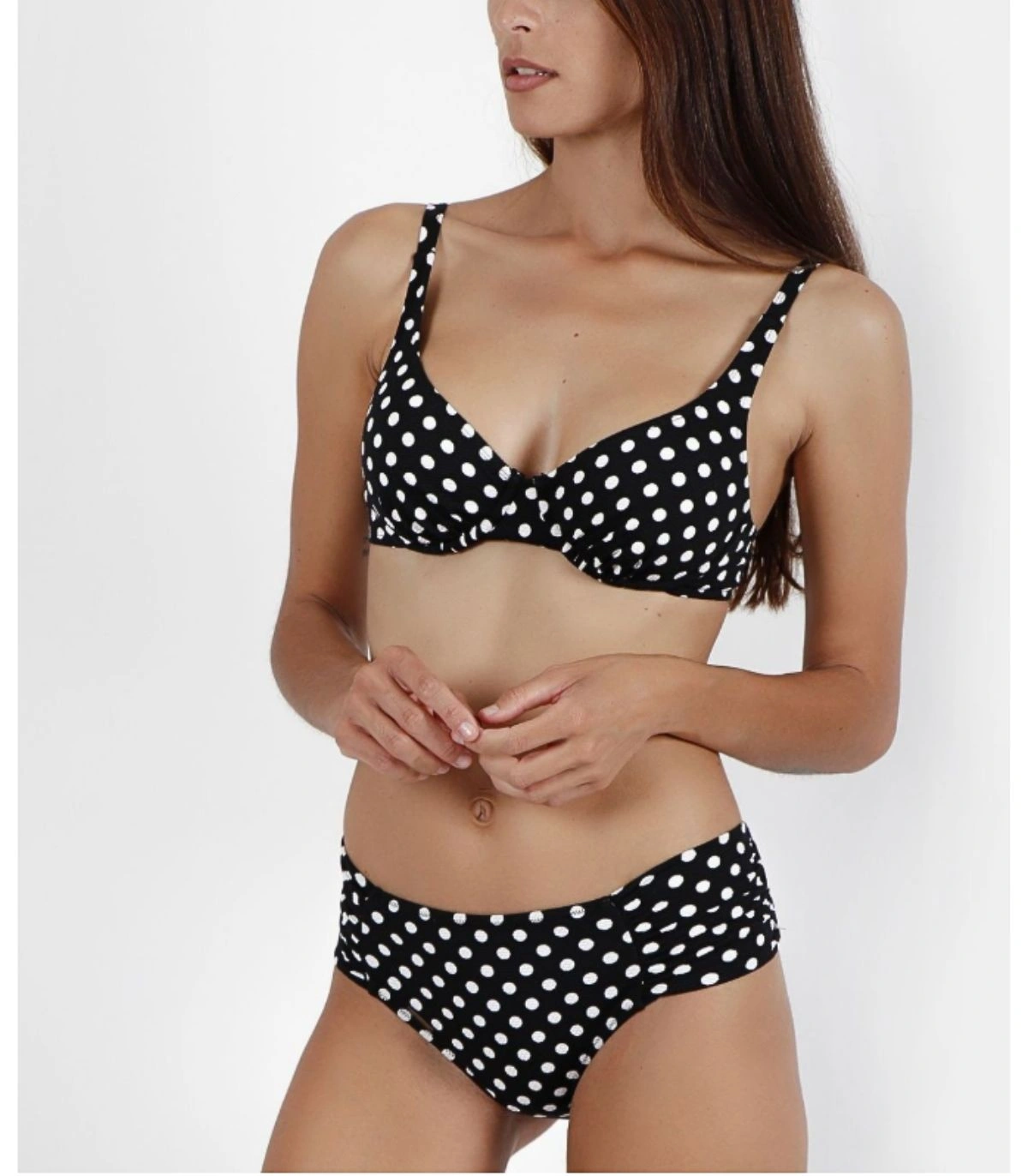 Bikini con Aros para Mujer Admas Life Dots Copa C 15207