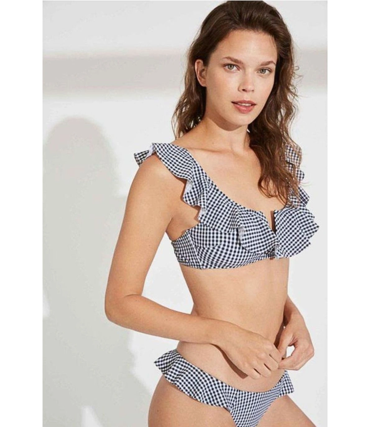 Bikini para Mujer Ysabel Mora Copa B Estampado Cuadros Vichy 81919