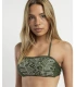 BikiniBikini Bandeau para Mujer Admas Tropical Leaves Verde Hoja 15555