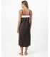 Vestido Largo de Playa para Mujer Admas Brown & Dots 19970
