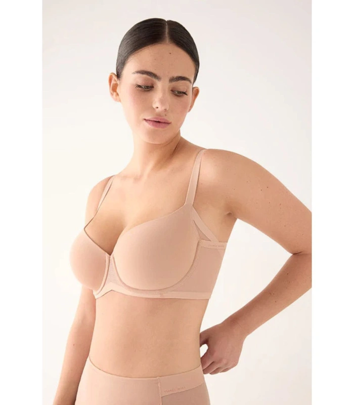 Sujetador de Capacidad con Aros e Invisible de Foam Fino Ysabel Mora Sol | Colección No Marks x Paula Echevarría 10160