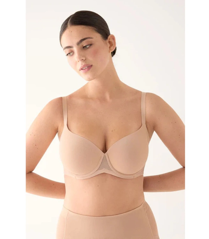 Sujetador de Capacidad con Aros e Invisible de Foam Fino Ysabel Mora Sol | Colección No Marks x Paula Echevarría 10160