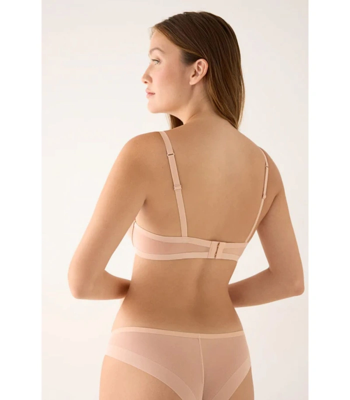 Sujetador Push-Up Invisible con Aro Ysabel Mora Luna 10182