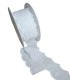 Tira Bordada Blanca de 3 cm Bordado de Bodoques