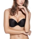 Sujetador Sin Tirantes Carlota Copa Doble Push Up de Selene