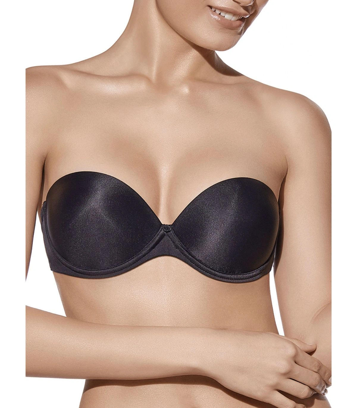 Sujetador Sin Tirantes Carlota Copa Doble Push Up de Selene