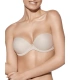 Sujetador Sin Tirantes Carlota Copa Doble Push Up de Selene