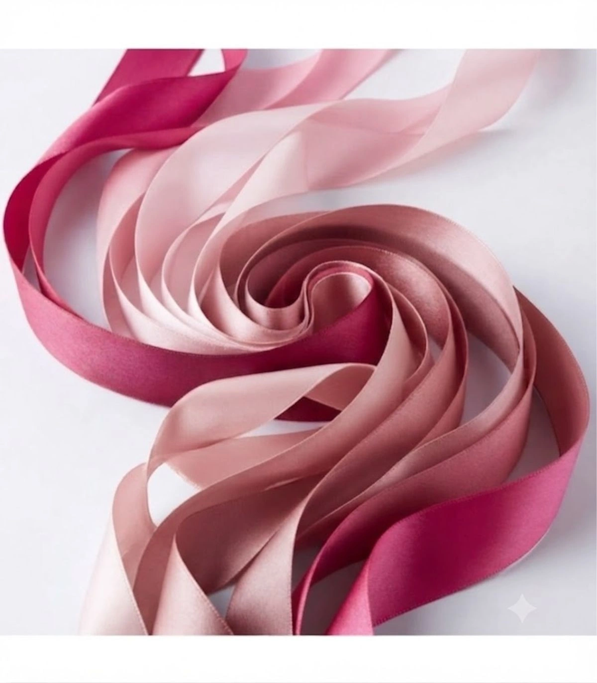 Cinta de Raso Rosa Varios Colores