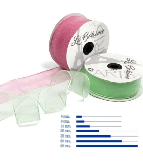 Cinta de Organdí Semitransparente