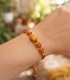Pulsera de Macramé Artesanal "Brisa de Atardecer" Hecha a Mano