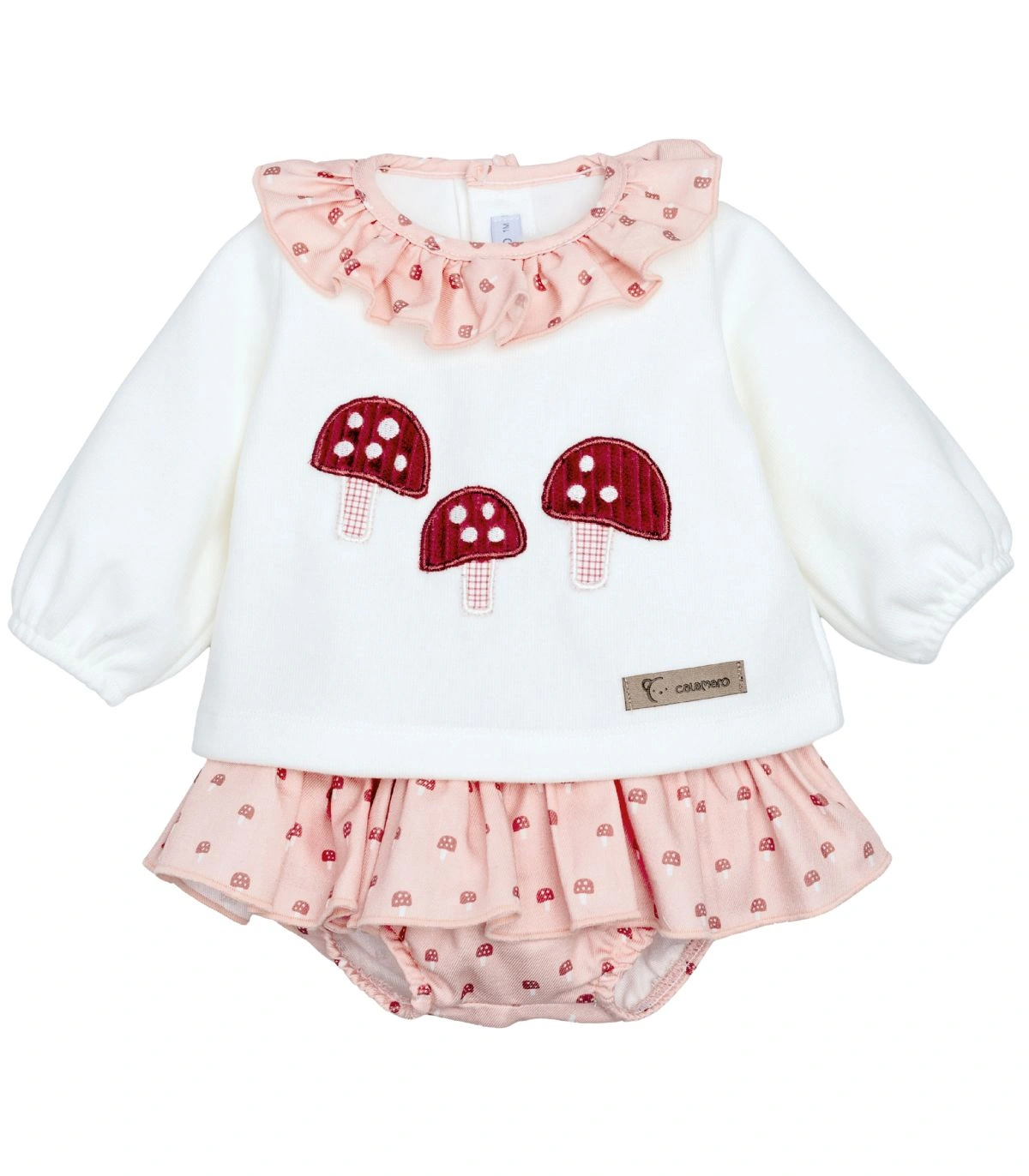 Conjunto Pololo Caldas para Bebé Niña Calamaro 11381