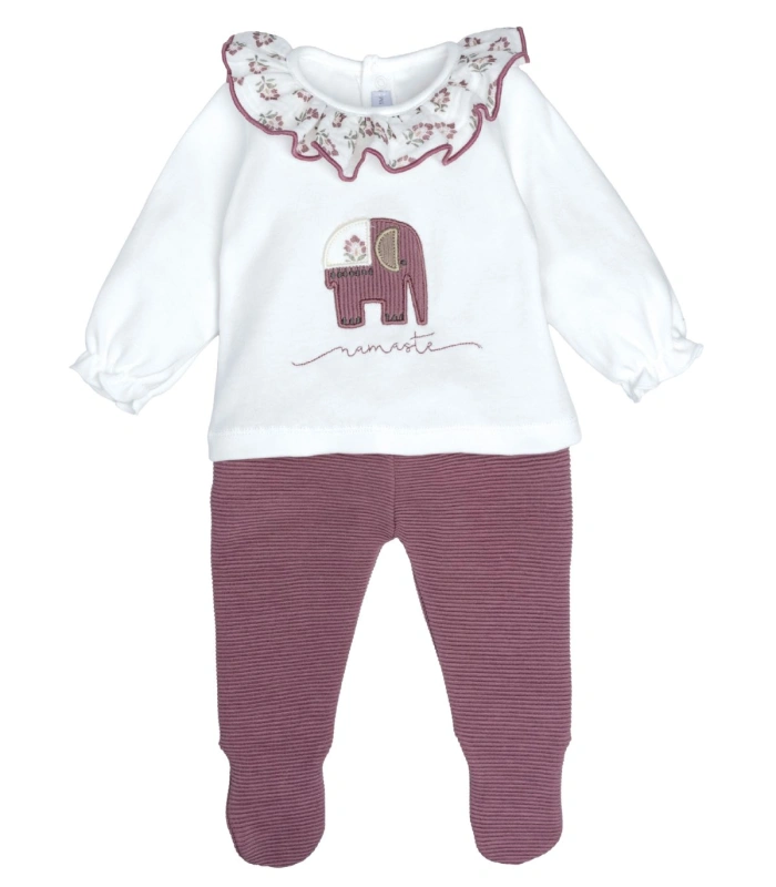 Conjunto Polaina Meira Calamaro 11386 Berenjena