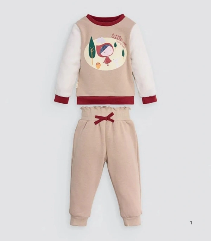Conjunto de Chándal para Bebé "Caperucita Roja" Ysabel Mora Ref. 25475