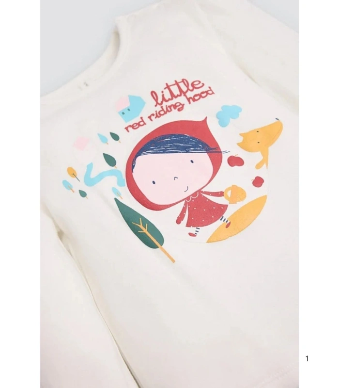 Conjunto de 3 Piezas para Bebé  "Little Red Riding Hood" Ysabel Mora Ref. 25476