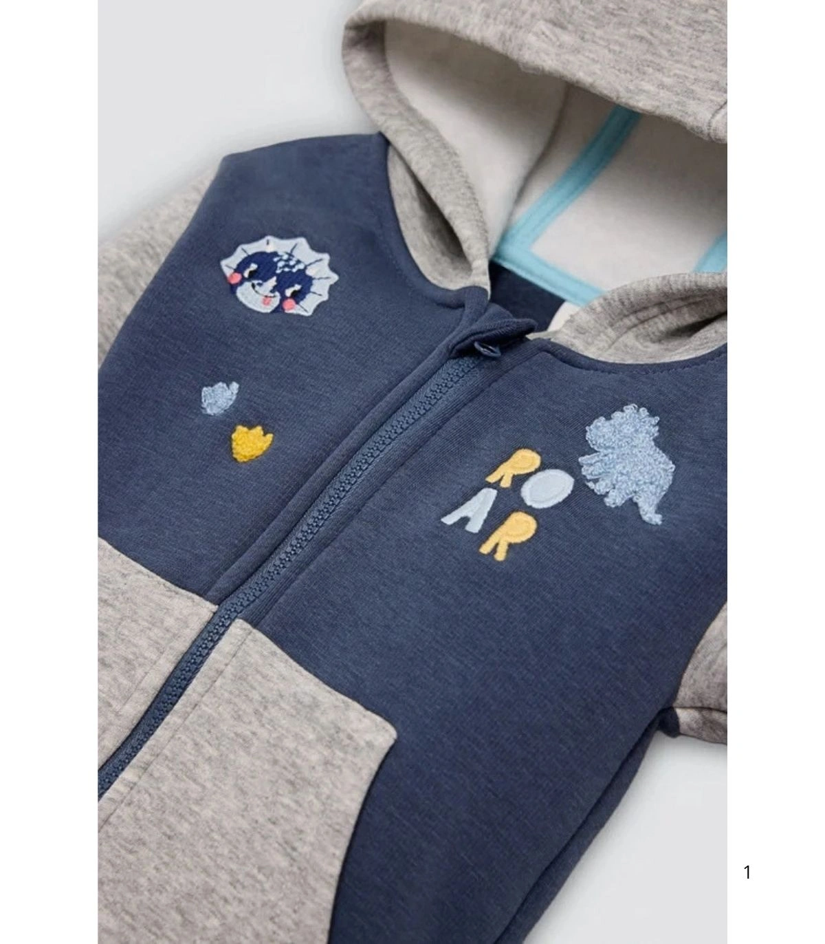 Conjunto de Chándal con Capucha para Bebé "Dinosaurios" Ysabel Mora Ref. 25645
