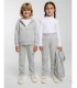 Chándal Deportivo Infantil  Gris con Cremallera Ysabel Mora Ref. 78001
