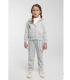 Chándal Deportivo Infantil  Gris con Cremallera Ysabel Mora Ref. 78001