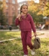 Chándal Deportivo Infantil Nocturne Rose con Cremallera Ysabel Mora Ref. 78001