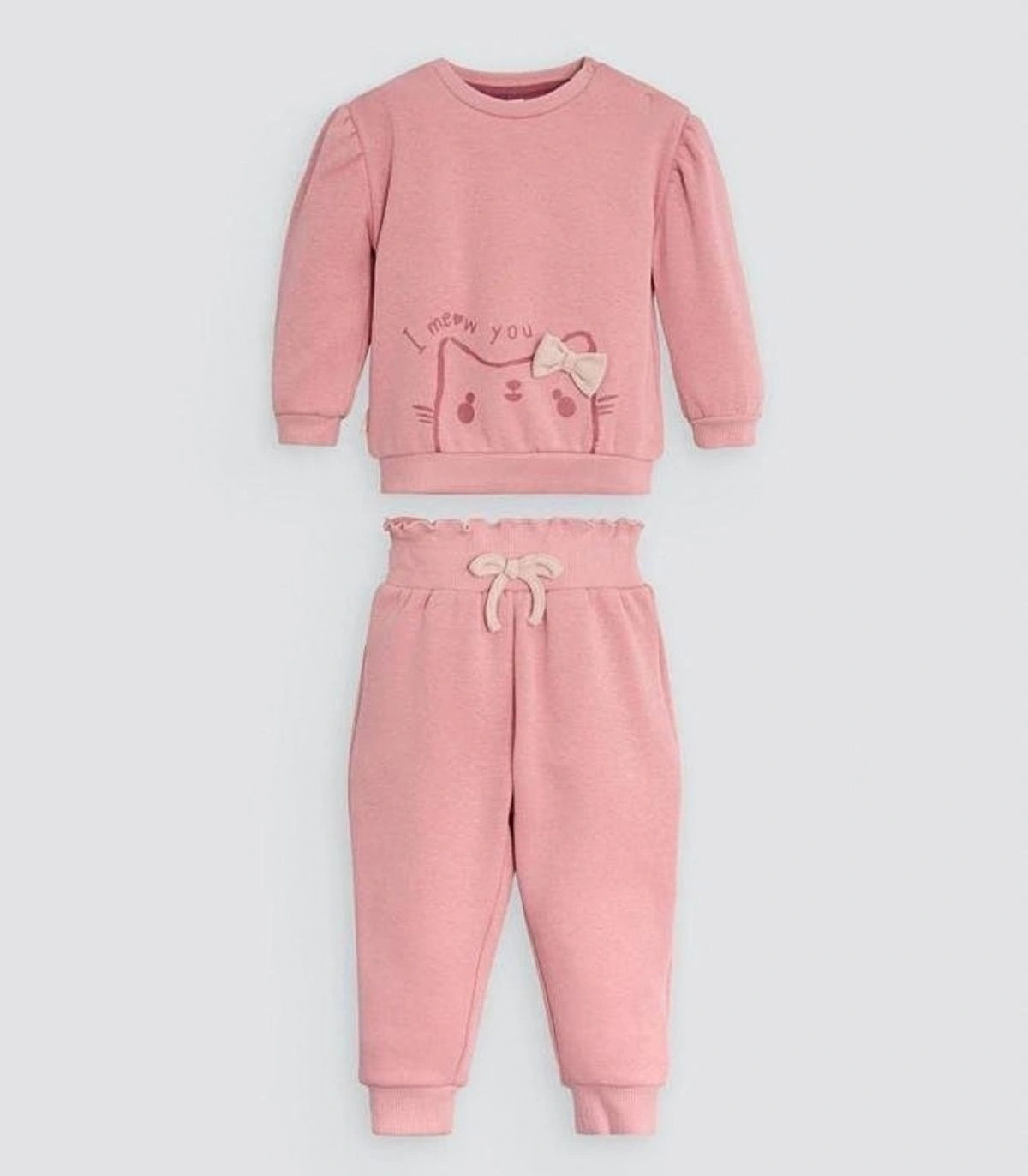 Conjunto de Bebé de Manga Larga "Gatito" Ysabel Mora Ref. 25468