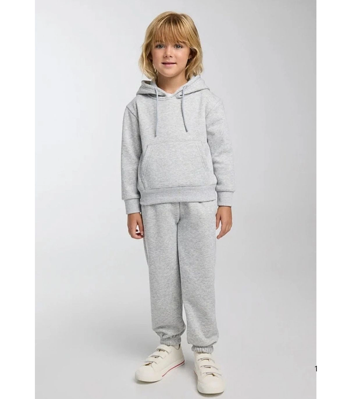 Chándal Deportivo Infantil Afelpado Gris Ysabel Mora Ref. 78000