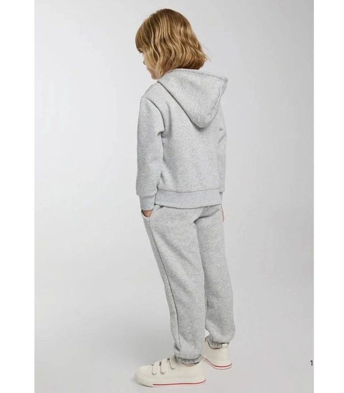 Chándal Deportivo Infantil Afelpado Gris Ysabel Mora Ref. 78000