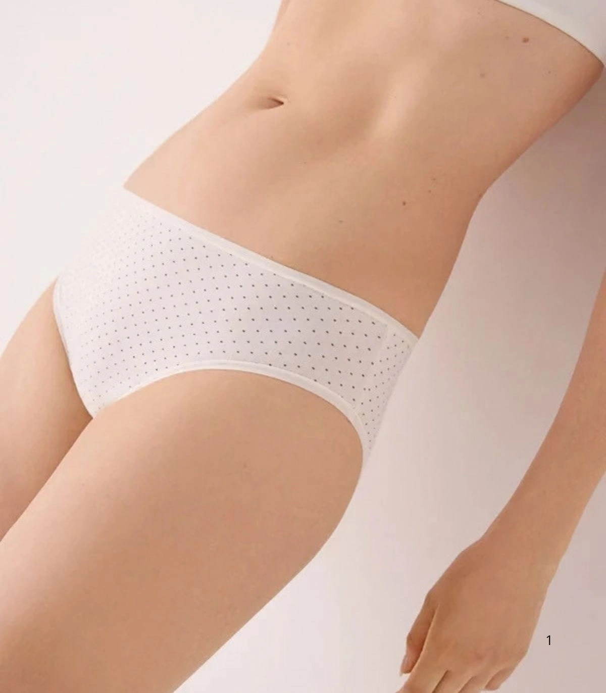 Pack de 2 Bragas Midi de Algodón Estampadas Ysabel Mora Ref. 19550 | Negro y Beige
