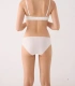 Pack de 2 Bragas Midi de Algodón Estampadas Ysabel Mora Ref. 19550 | Negro y Beige
