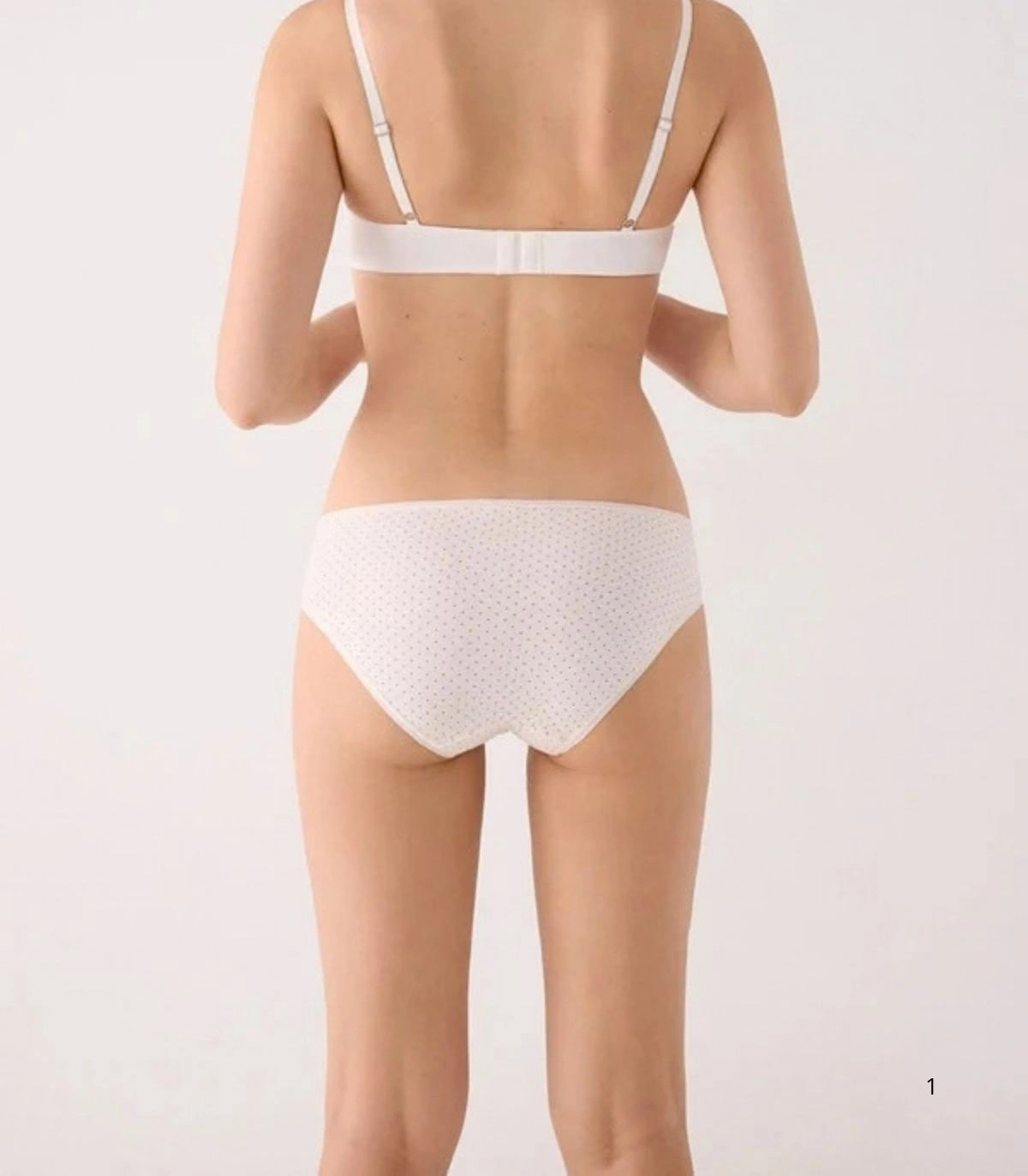 Pack de 2 Bragas Midi de Algodón Estampadas Ysabel Mora Ref. 19550 | Negro y Beige