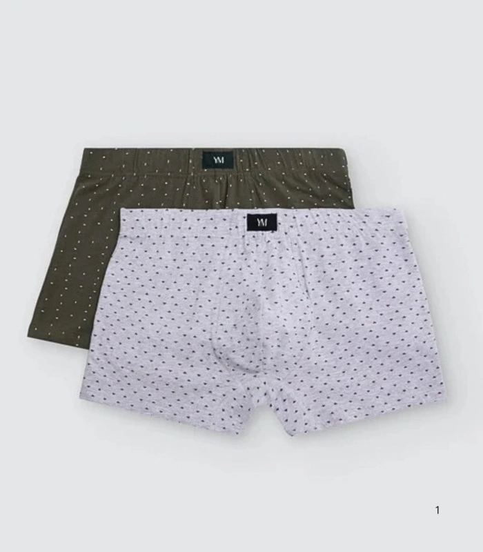Pack de 2 Bóxers de Algodón Estampado Elementos Minimal Ysabel Mora Ref. 20469