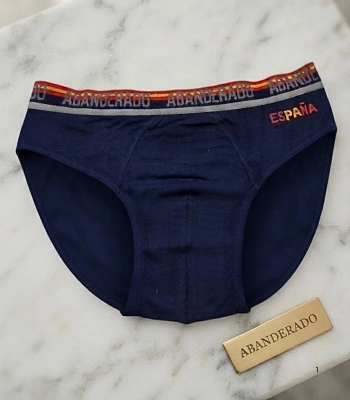 Slip de Hombre de Algodón Abanderado con Logo de España