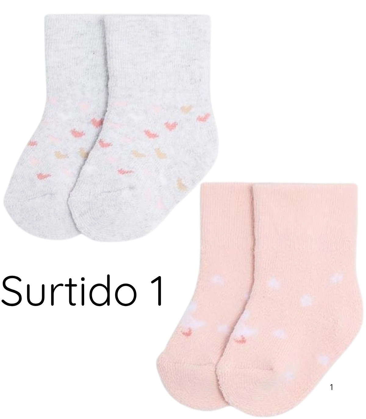 Pack de 2 Calcetines de Recién Nacido Térmicos Ysabel Mora