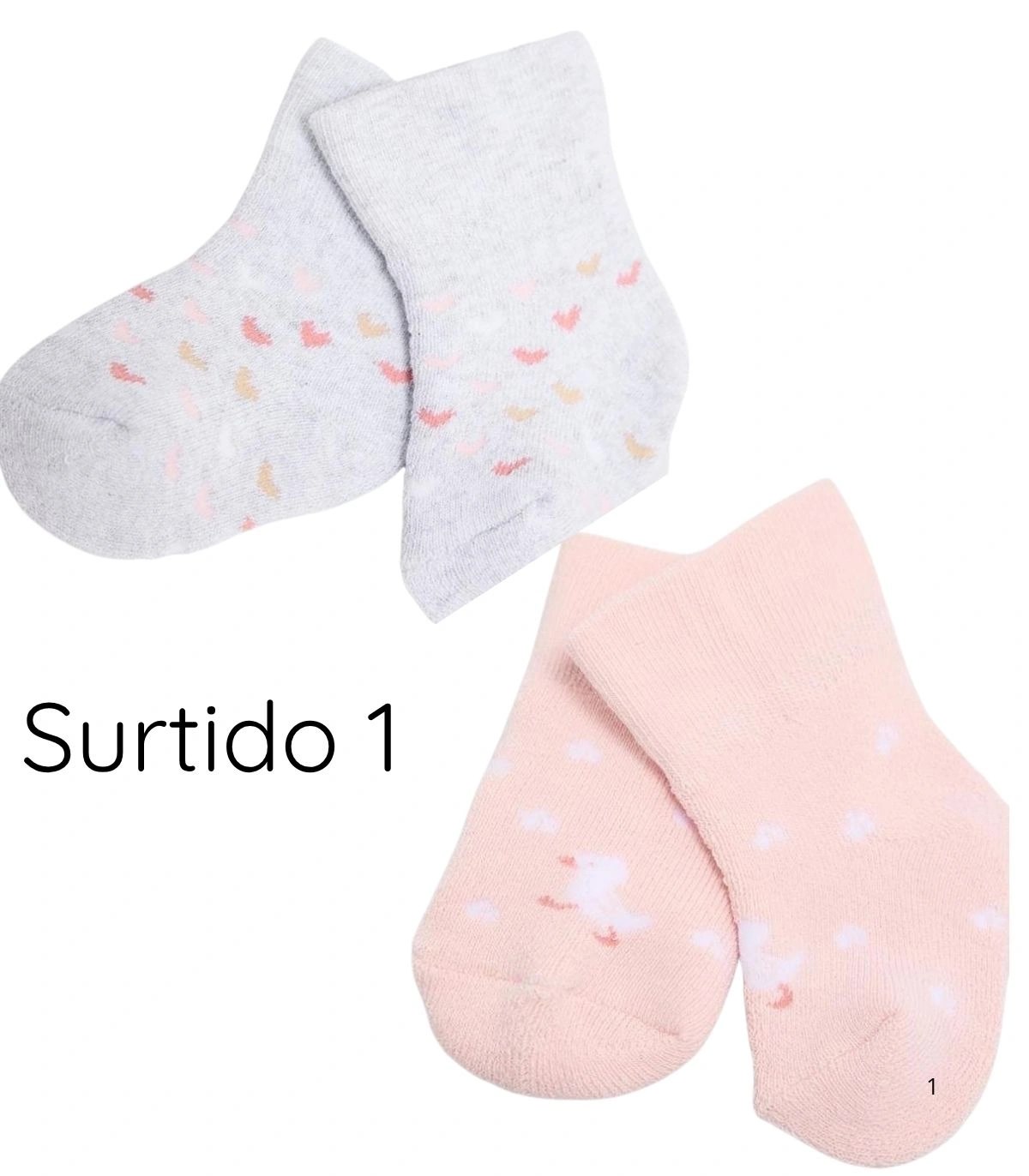 Pack de 2 Calcetines de Recién Nacido Térmicos Ysabel Mora