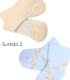 Pack de 2 Calcetines de Recién Nacido Térmicos Ysabel Mora