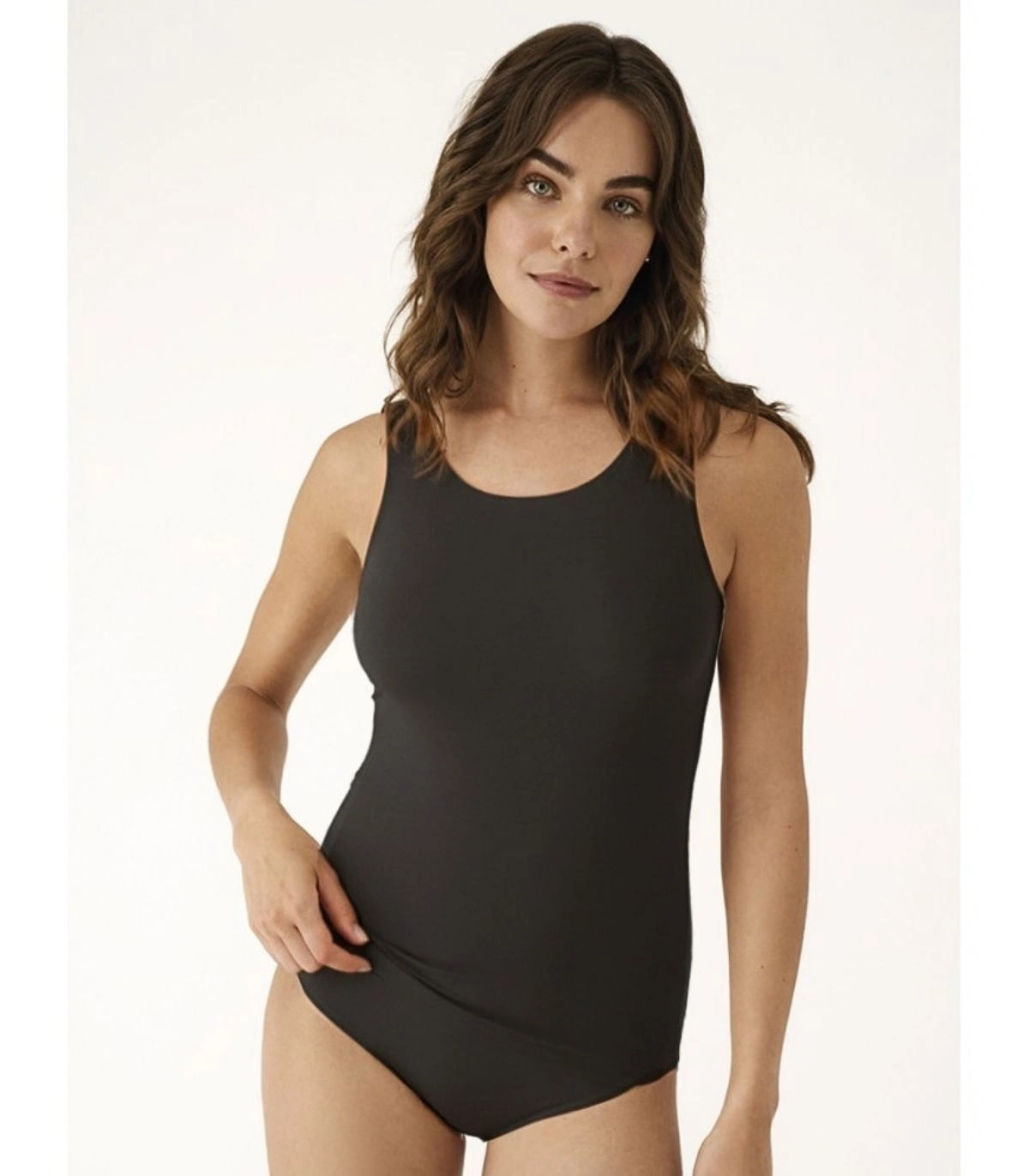 Camiseta Interior Sin Mangas de Costuras Engomadas Microcomfort Promise