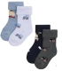 Pack de 2 Calcetines de Bebé Térmicos de Algodón con Estampado de Tractores y Cerditos Ysabel Mora
