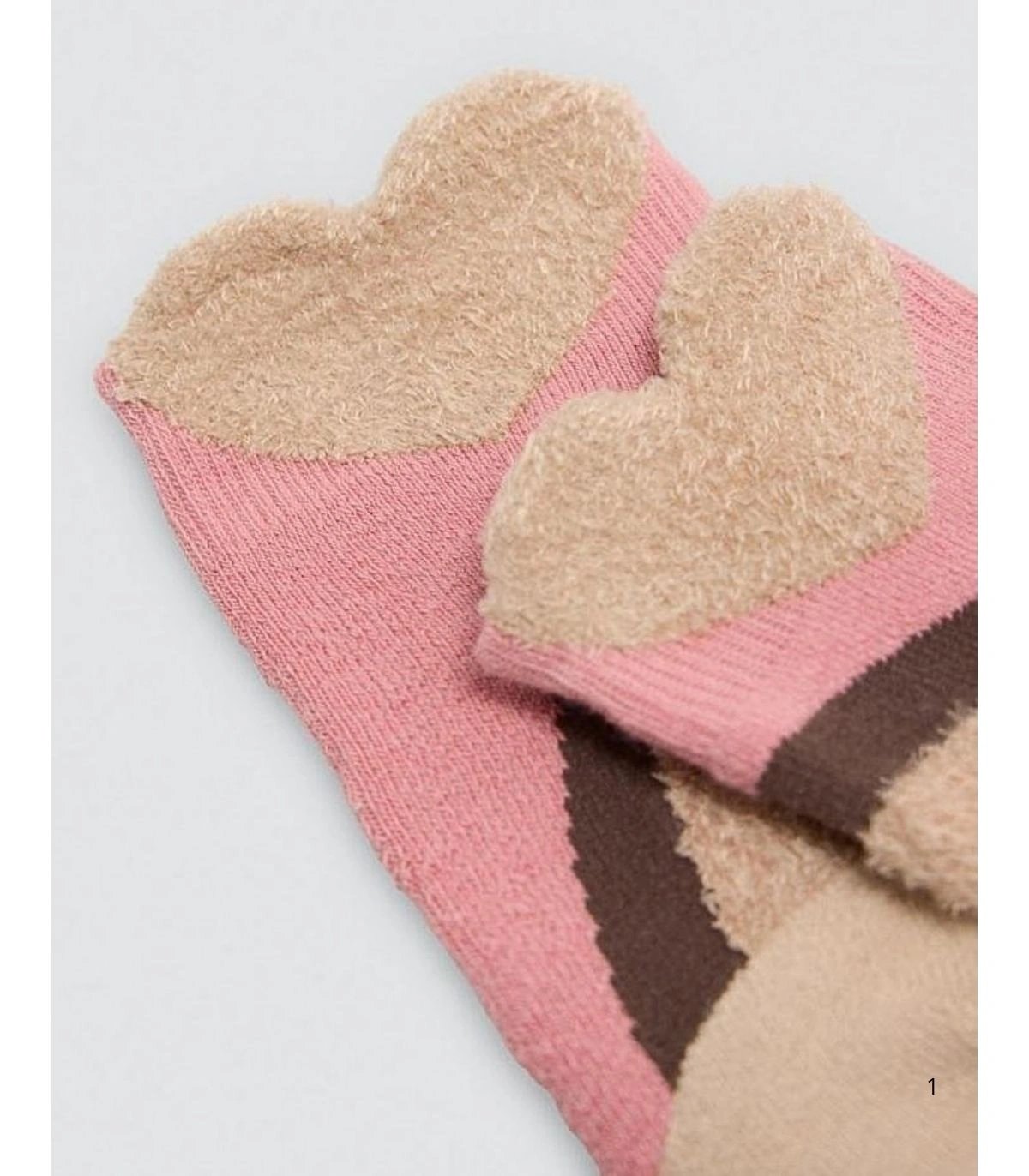 Calcetines de Niña Térmicos Antideslizantes de Algodón con Estampado de Unicornios y Arcoíris Ysabel Mora 32609