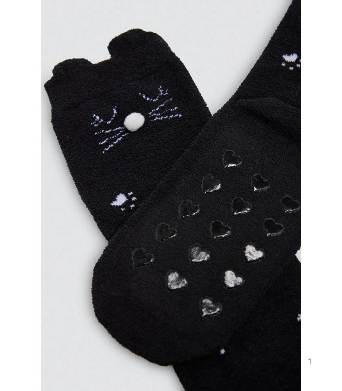 Calcetines de Niña Térmicos Antideslizantes con Detalles 3D y Caritas de Animales Ysabel Mora 32610