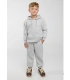Chándal Deportivo de Niño Afelpado con Sudadera y Jogger Ancho en Color Gris Ysabel Mora 78500