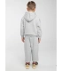 Chándal Deportivo de Niño Afelpado con Sudadera y Jogger Ancho en Color Gris Ysabel Mora 78500