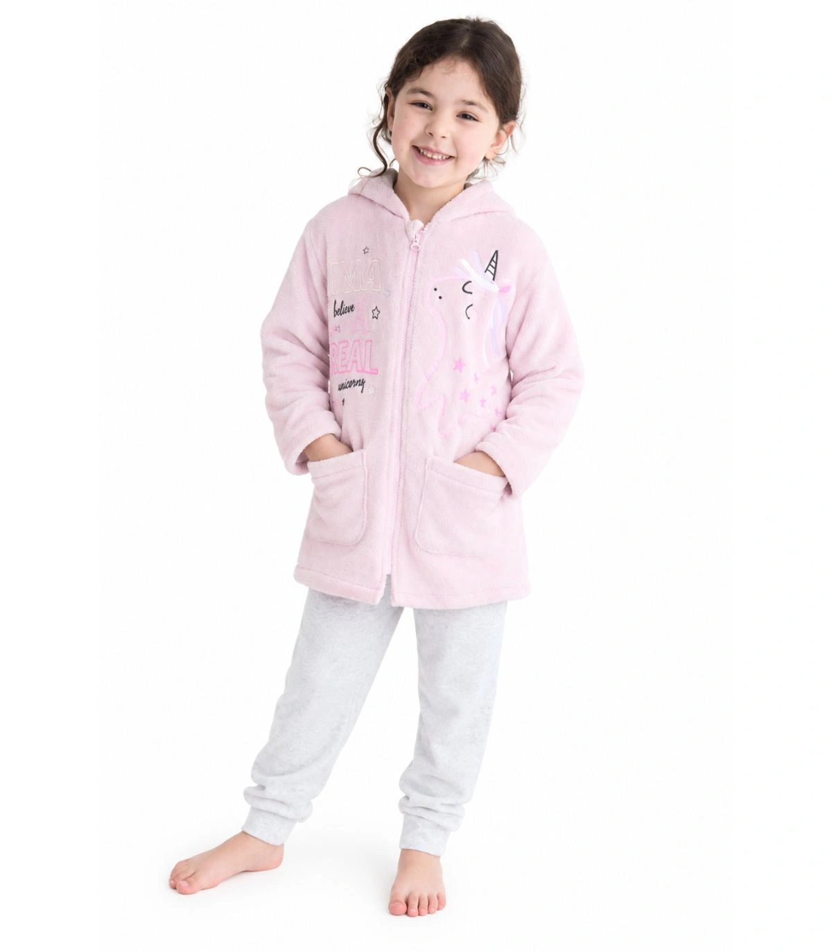 Bata de Niña Girl Magical Rosa Talaman