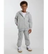 Chándal Deportivo de Niño Afelpado Gris Ysabel Mora 78501