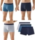 Pack de 3 Bóxers de Hombre de Algodón Estampado Animales (Pingüinos y Peces) Ysabel Mora 22462
